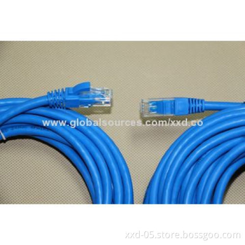 Network Patch Cable, UTP Cat6 26/24AWG, Passed Fluke Test, New PVC Jacket